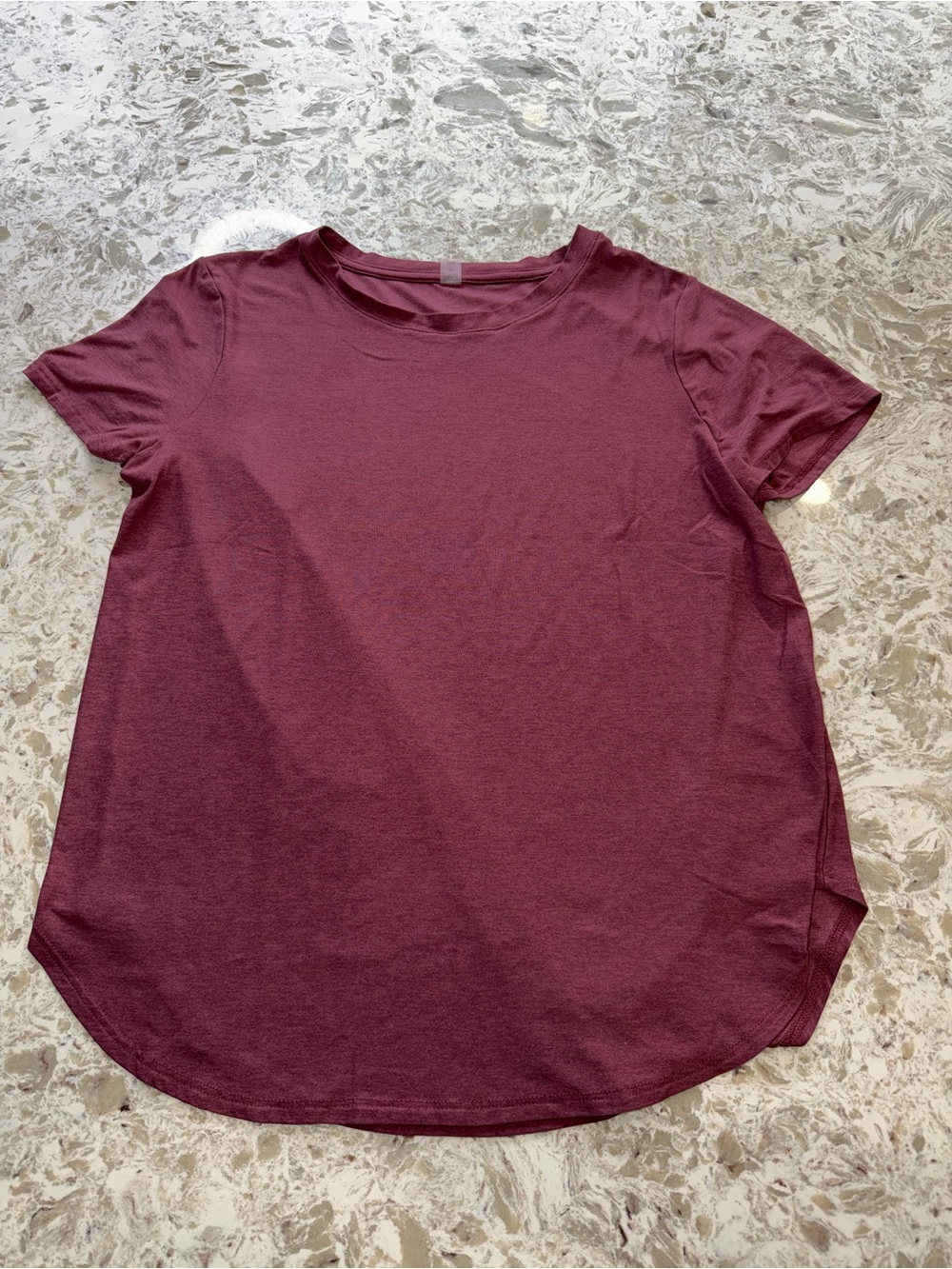 Beyond Yoga Short Sleeve Crewneck Top - brown